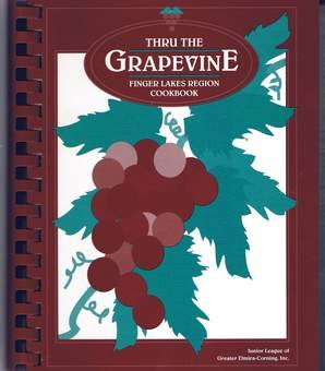 A Cookbook titled "Thru the Grapevine"